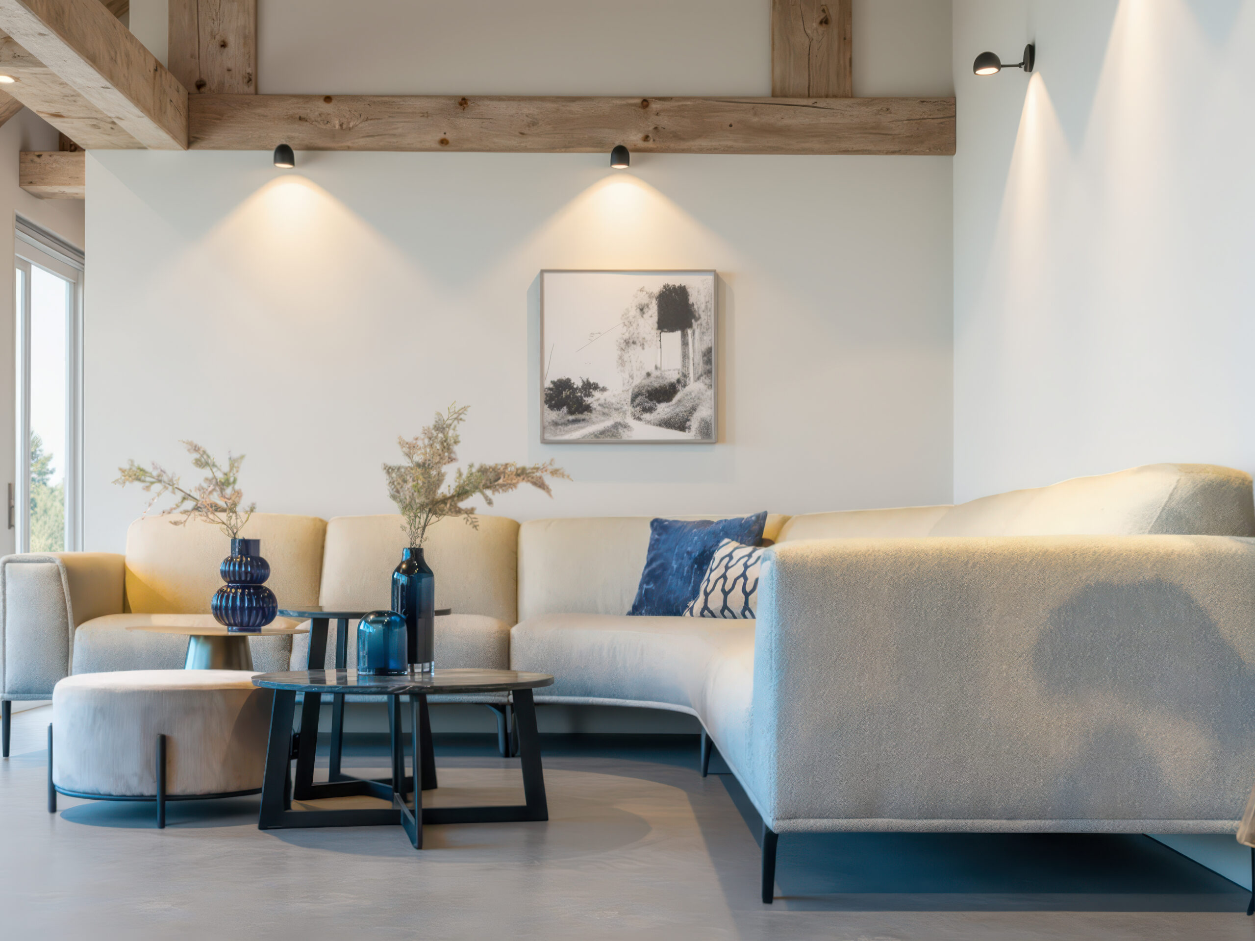 Hoekbank met goed zitcomfort