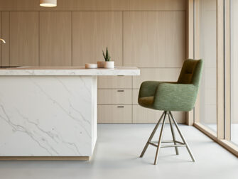 Strak ontworpen barkruk voor een eigentijdse inrichting