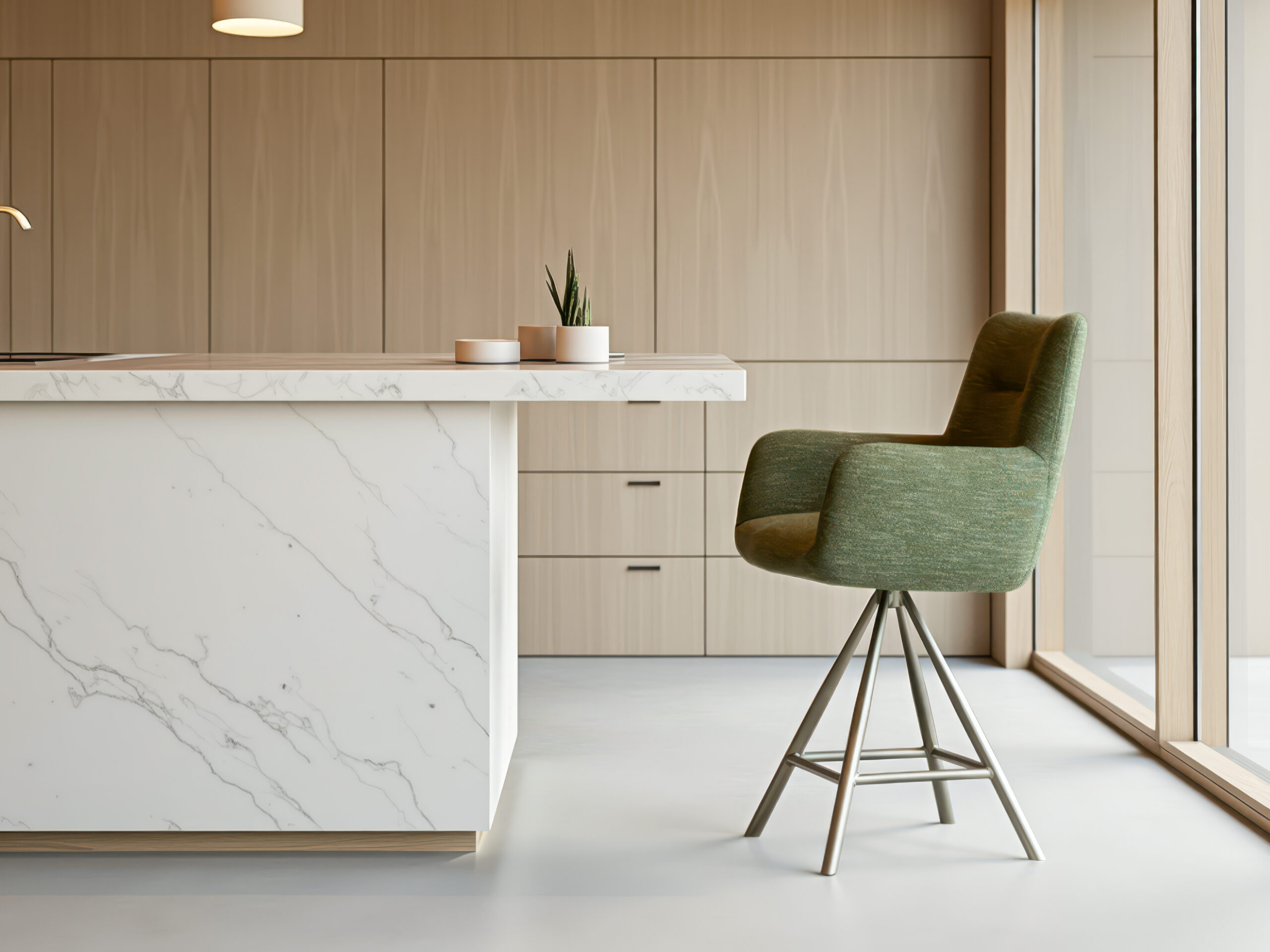 Strak ontworpen barkruk voor een eigentijdse inrichting