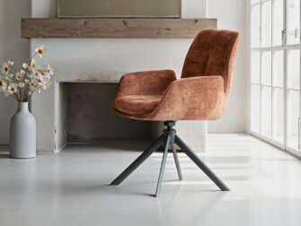 Eetkamerstoel met korte levertijd, verkrijgbaar in meerdere uitvoeringen