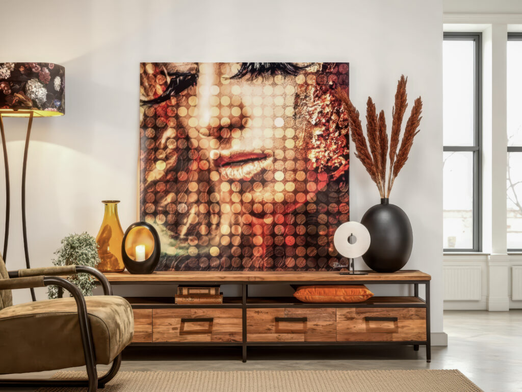 Tv-meubel met een stoere industriële uitstraling 180cm