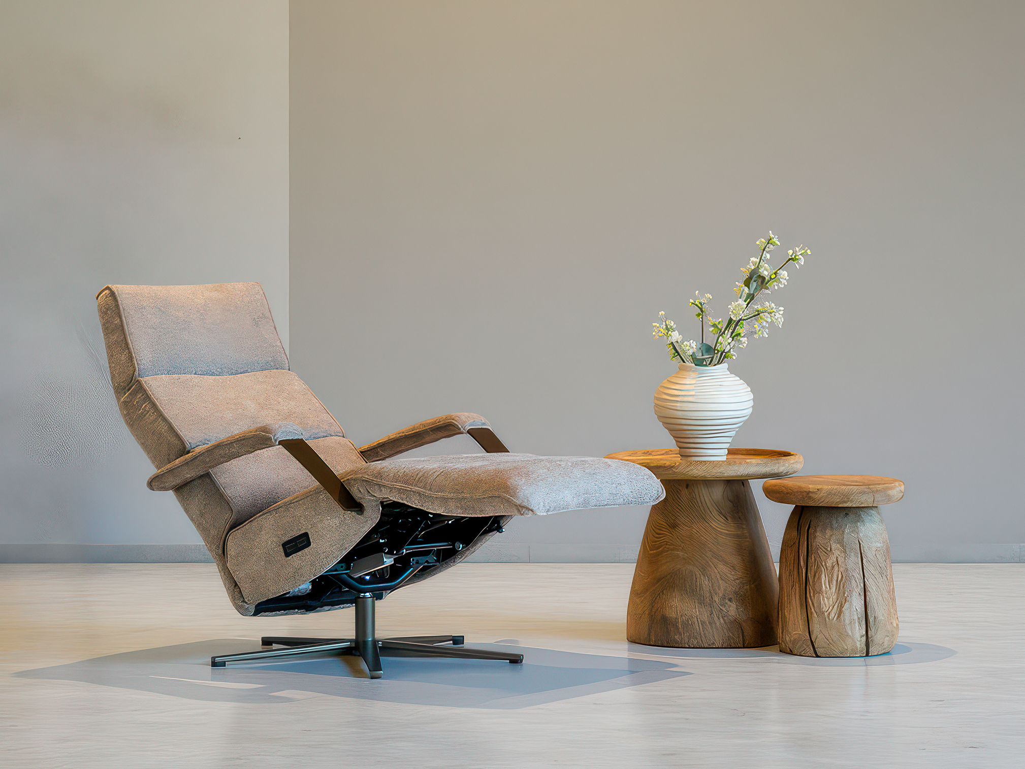 relax fauteuil met accu