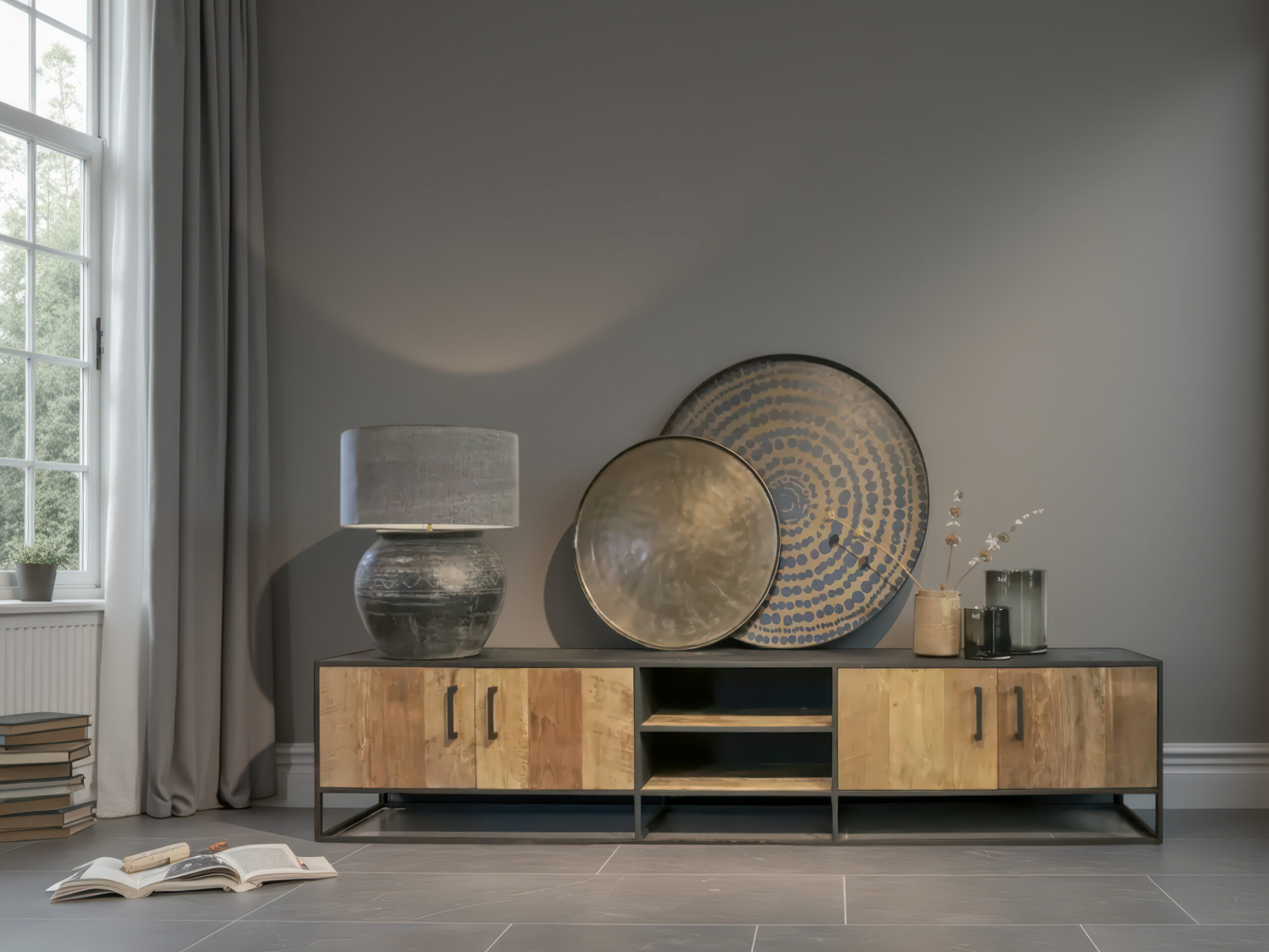 Een eigentijdse oplossing voor al je media-apparatuur en accessoires