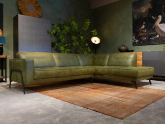 lounge bank groen