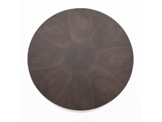 Bijzettafel Bobbie - donkerbruin - Ø45x30cm Bijzettafel Bobbie - donkerbruin - Ø45x30cm