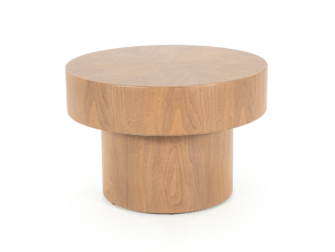 Bijzettafel Bobbie - lichtbruin - Ø45x30cm Bijzettafel Bobbie - lichtbruin - Ø45x30cm