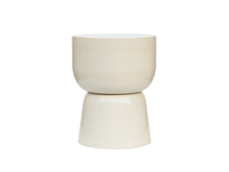 Bijzettafel Kian - off white - Ø35.5x46cm