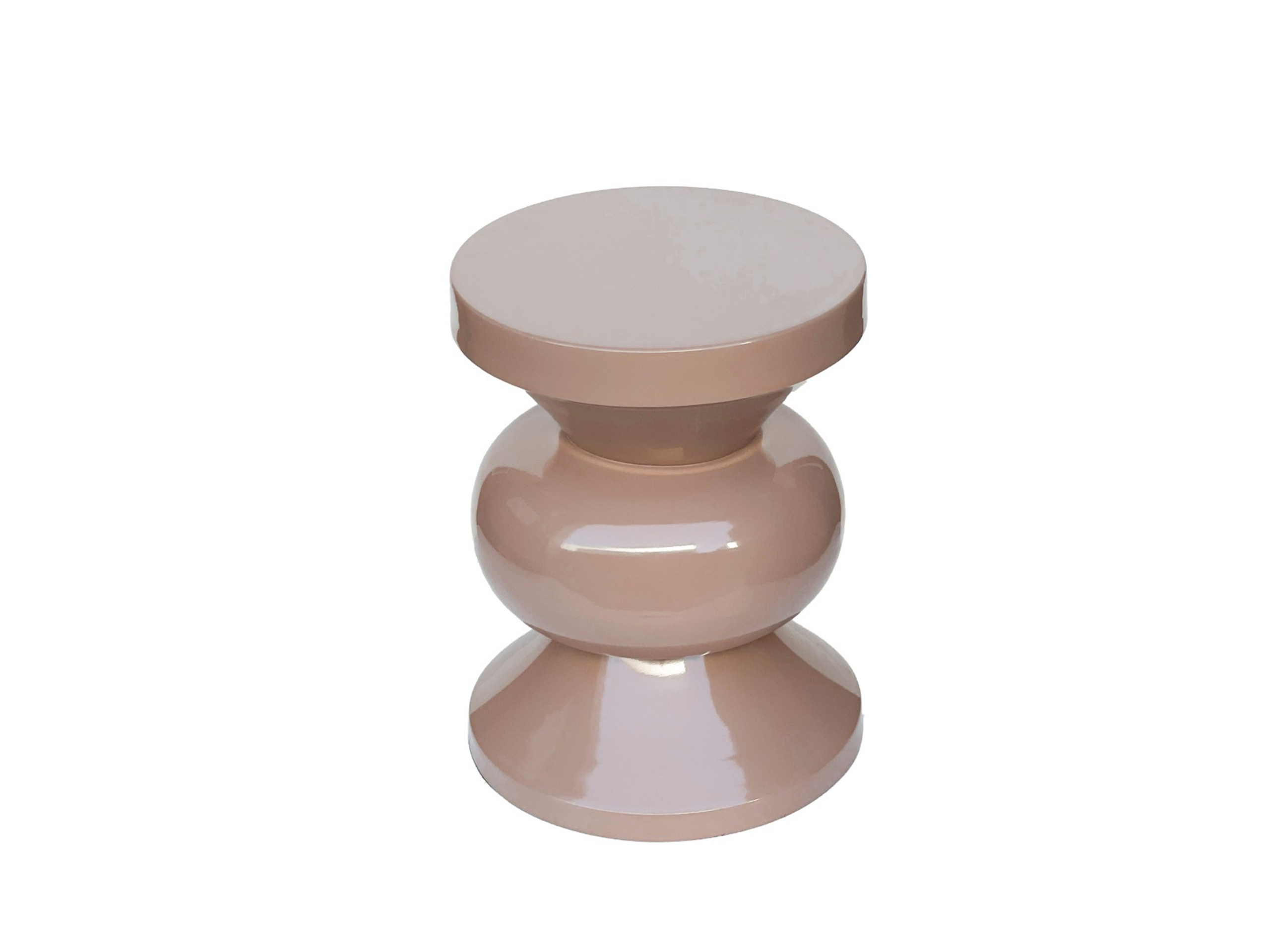 Bijzettafel Ole - vintage pink - Ø36x47cm