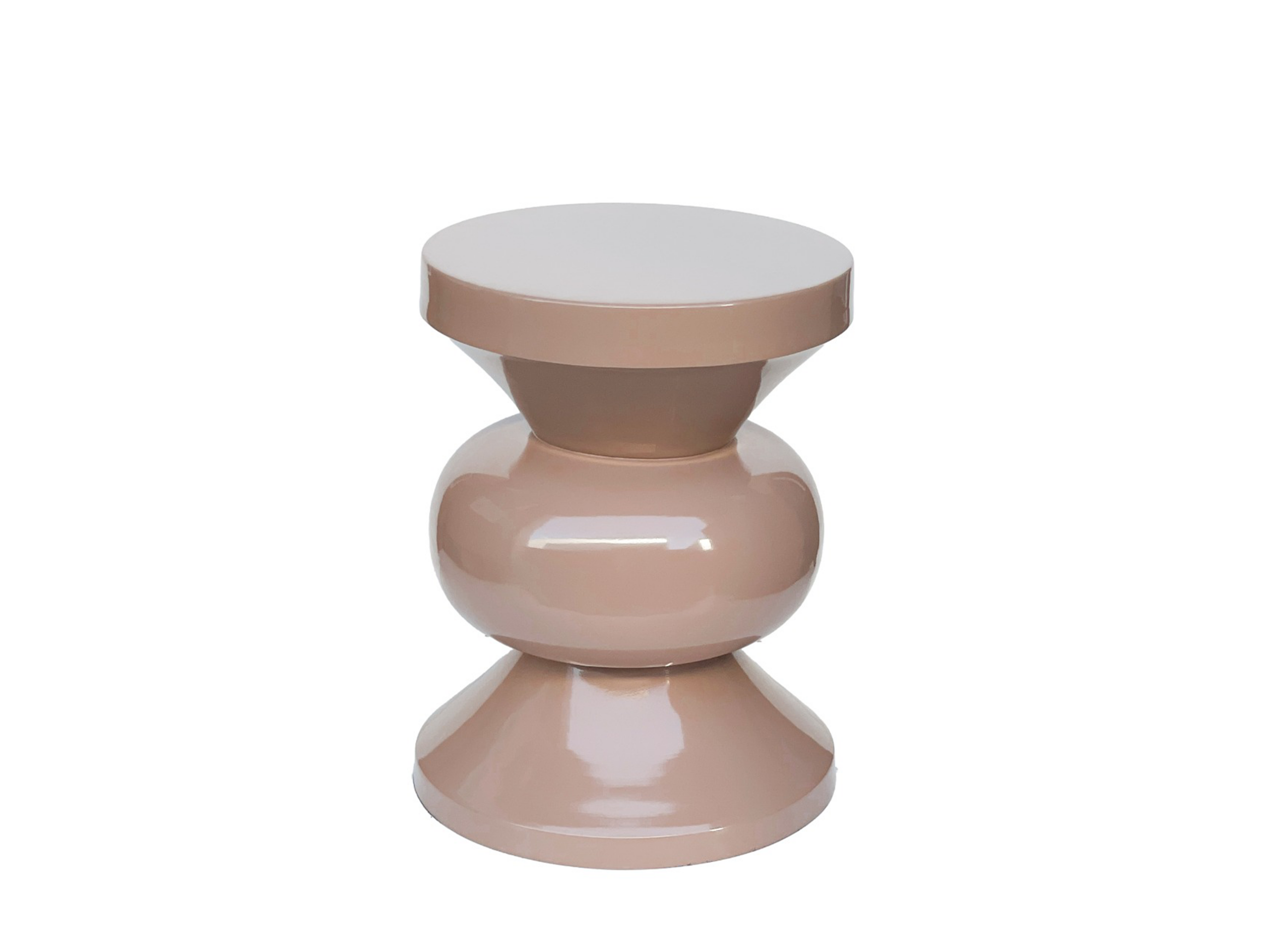 Bijzettafel Ole - vintage pink - Ø36x47cm