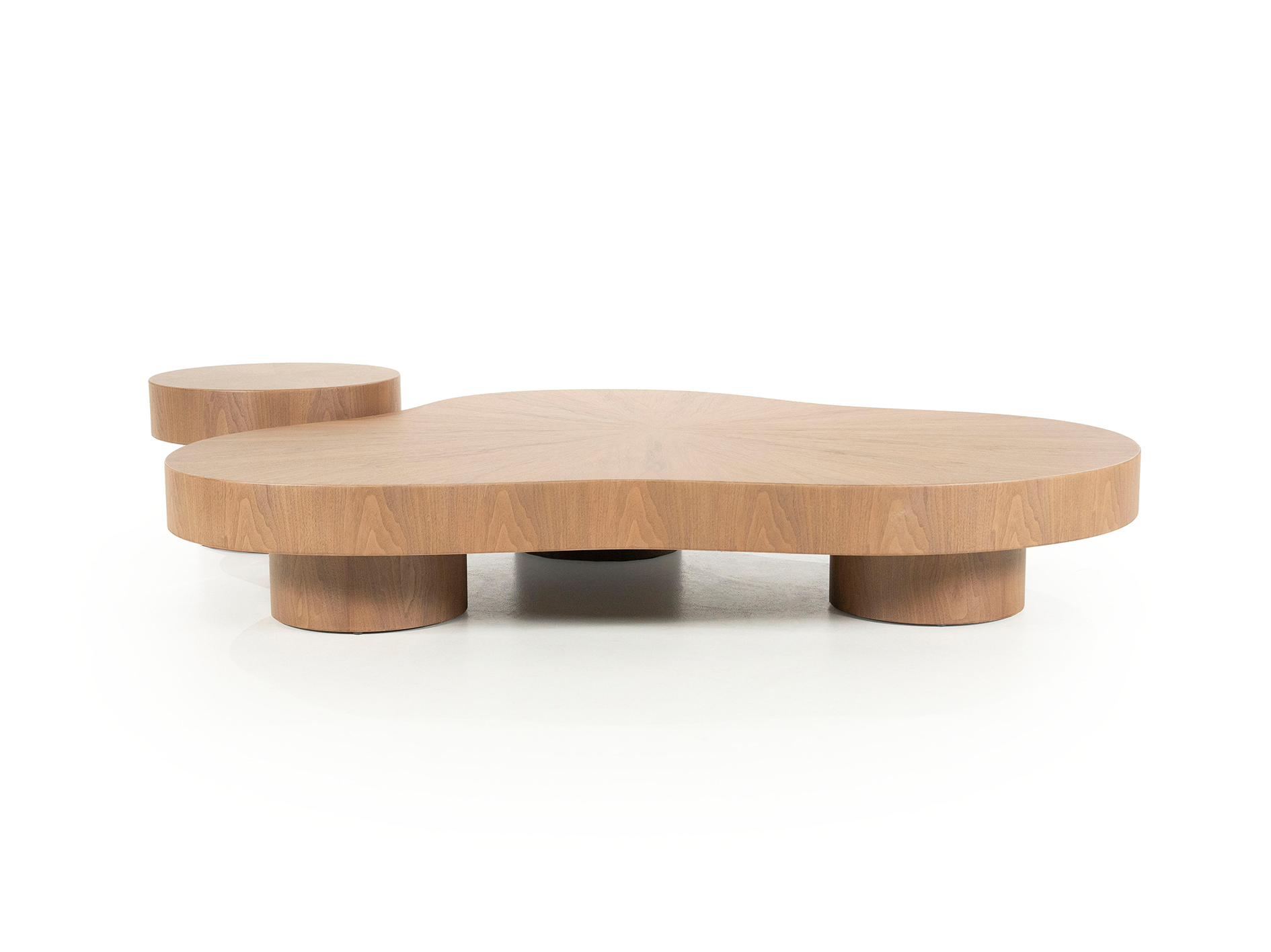 Bijzettafel en salontafel Bobbie - Ø45x30cm - 150x110x25cm