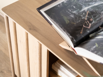 Dressoir Arvani - 183x47x80cm - naturel