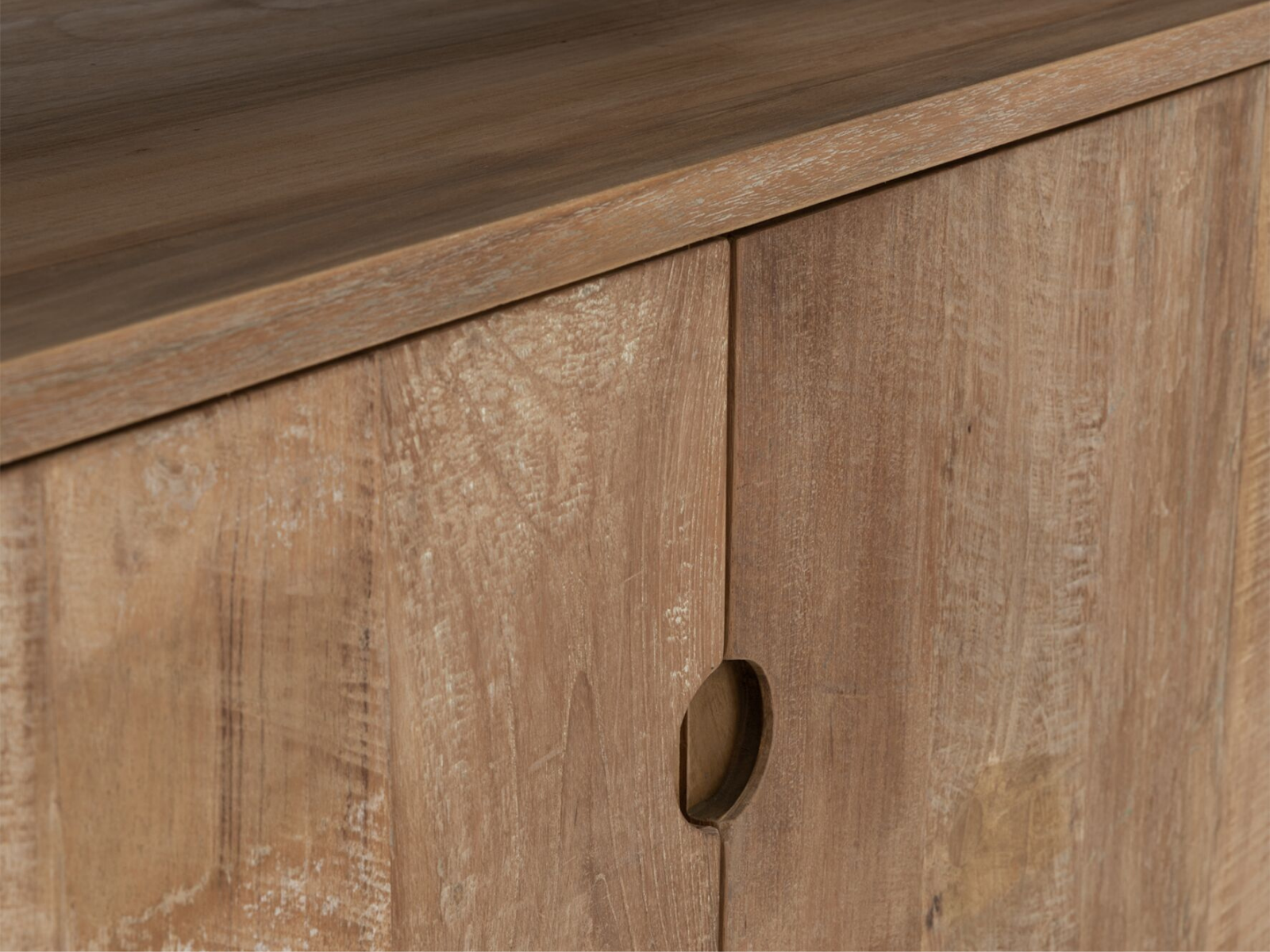 Dressoir Cascade - 190x40x90cm - 2 open vakken - 4 deurs