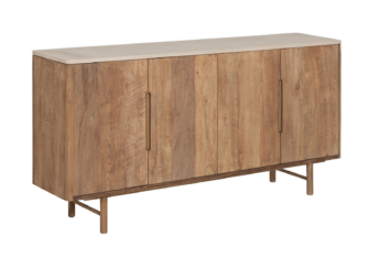 Dressoir Dublin - 180x40x90cm - mortex top - 4 deurs