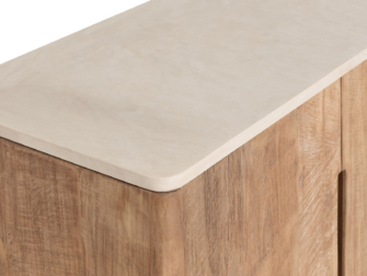 Dressoir Dublin - 180x40x90cm - mortex top - 4 deurs