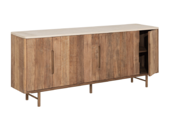 Dressoir Dublin - 220x40x90cm - mortex top - 6 deurs