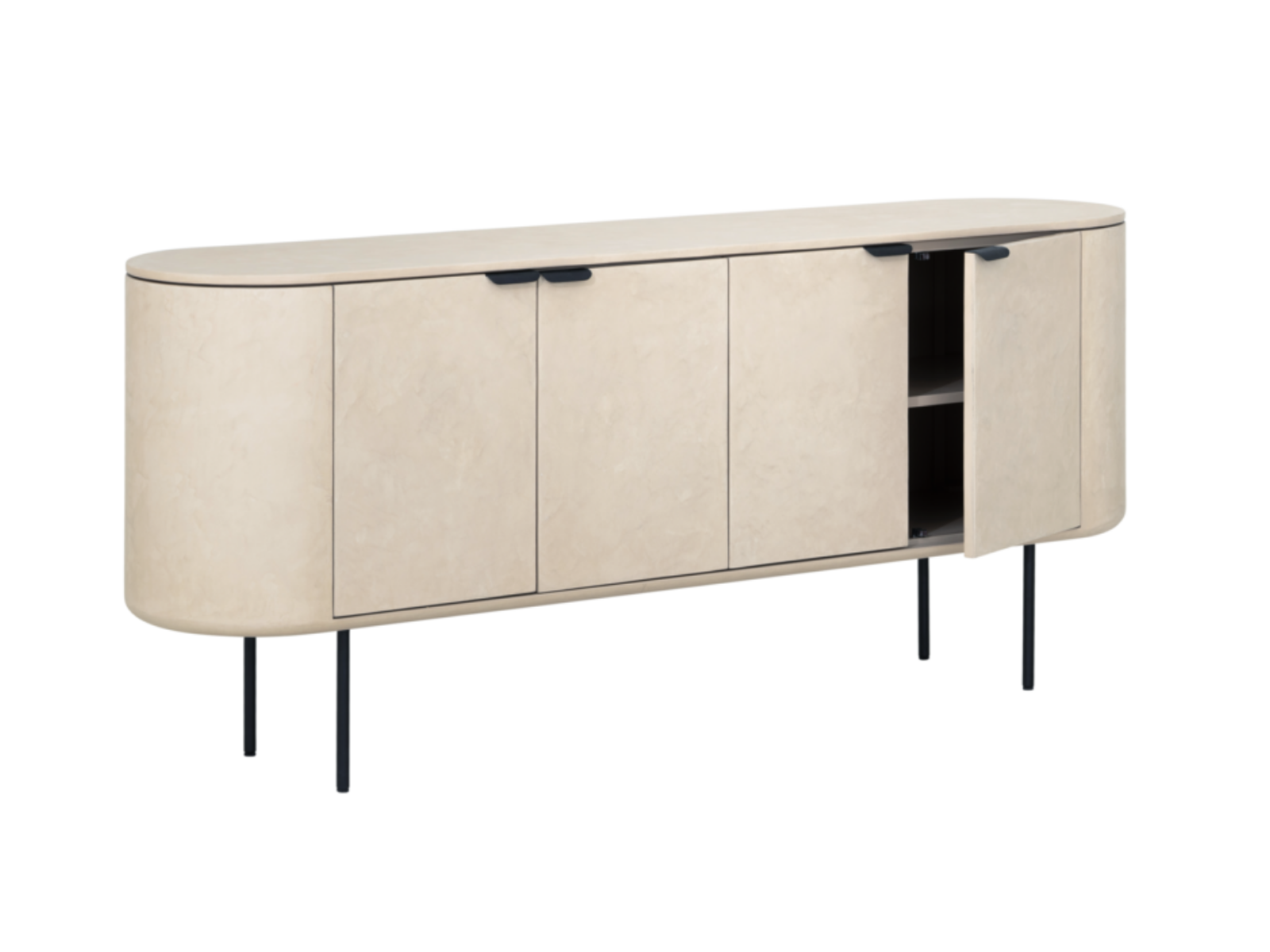 Dressoir Grandora - 200x45x85cm - 4 deurs