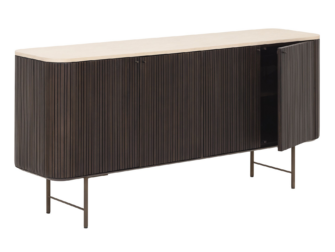 Dressoir Maroon - 180x45x85cm - 4 deurs