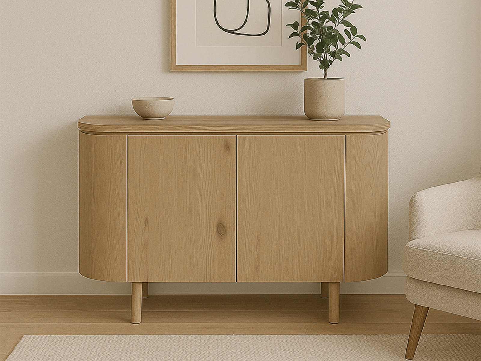 Dressoir 115cm naturel tint