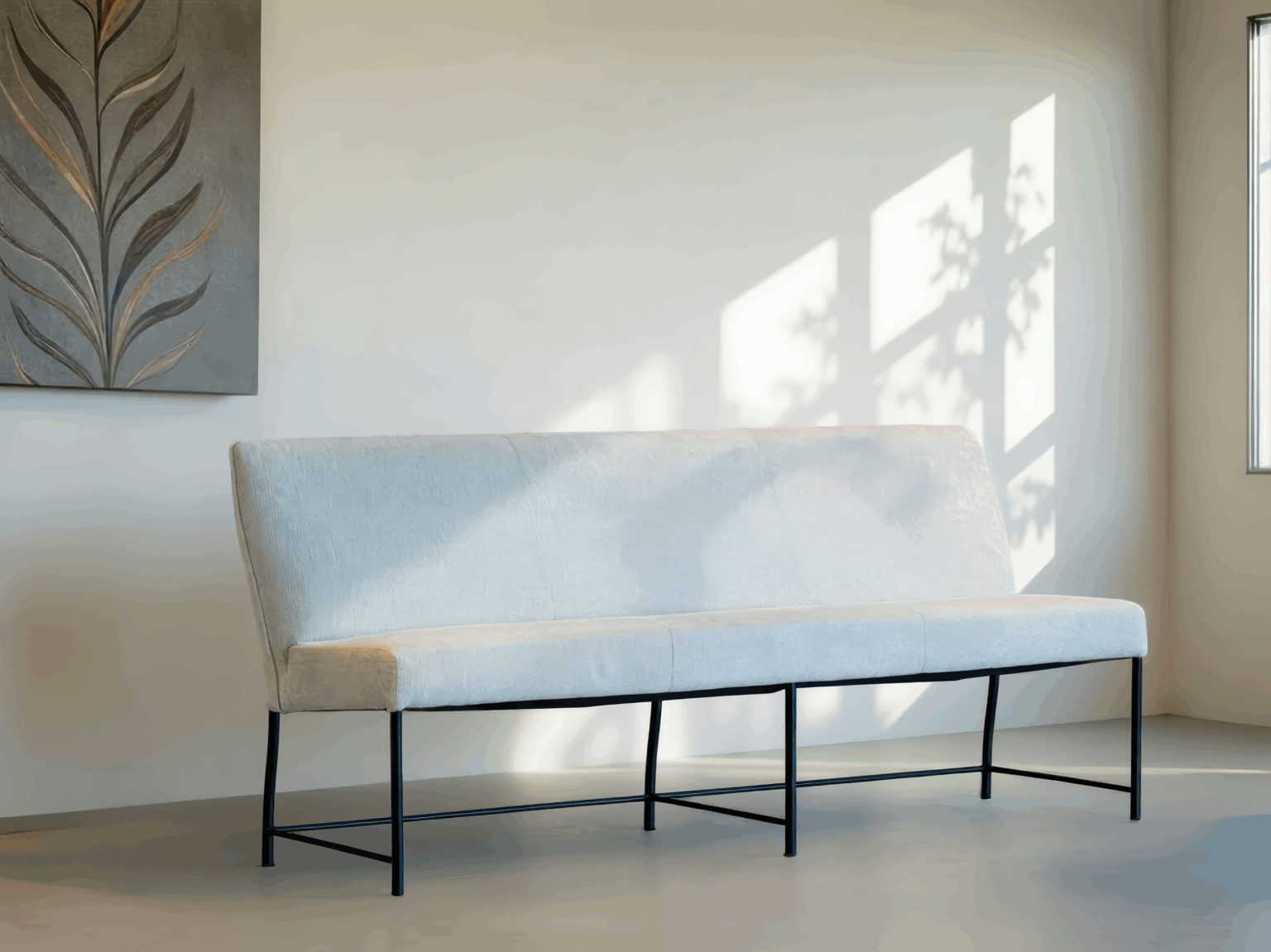 Eetkamerbank Nardo - mito natural - 200cm