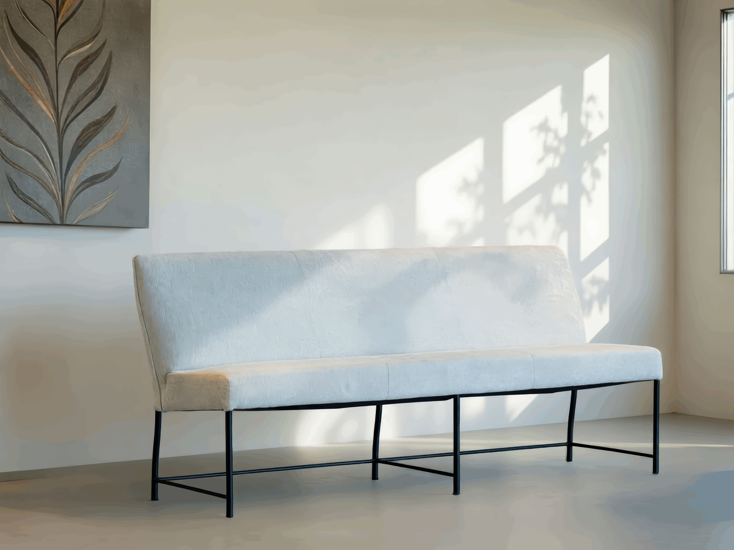 Eetkamerbank Nardo - mito natural - 200cm