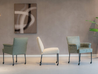 Eetkamerstoel Cazorla - alpine sage - mine shell - fusion thyme Eetkamerstoel Cazorla - alpine sage - mine shell - fusion thyme