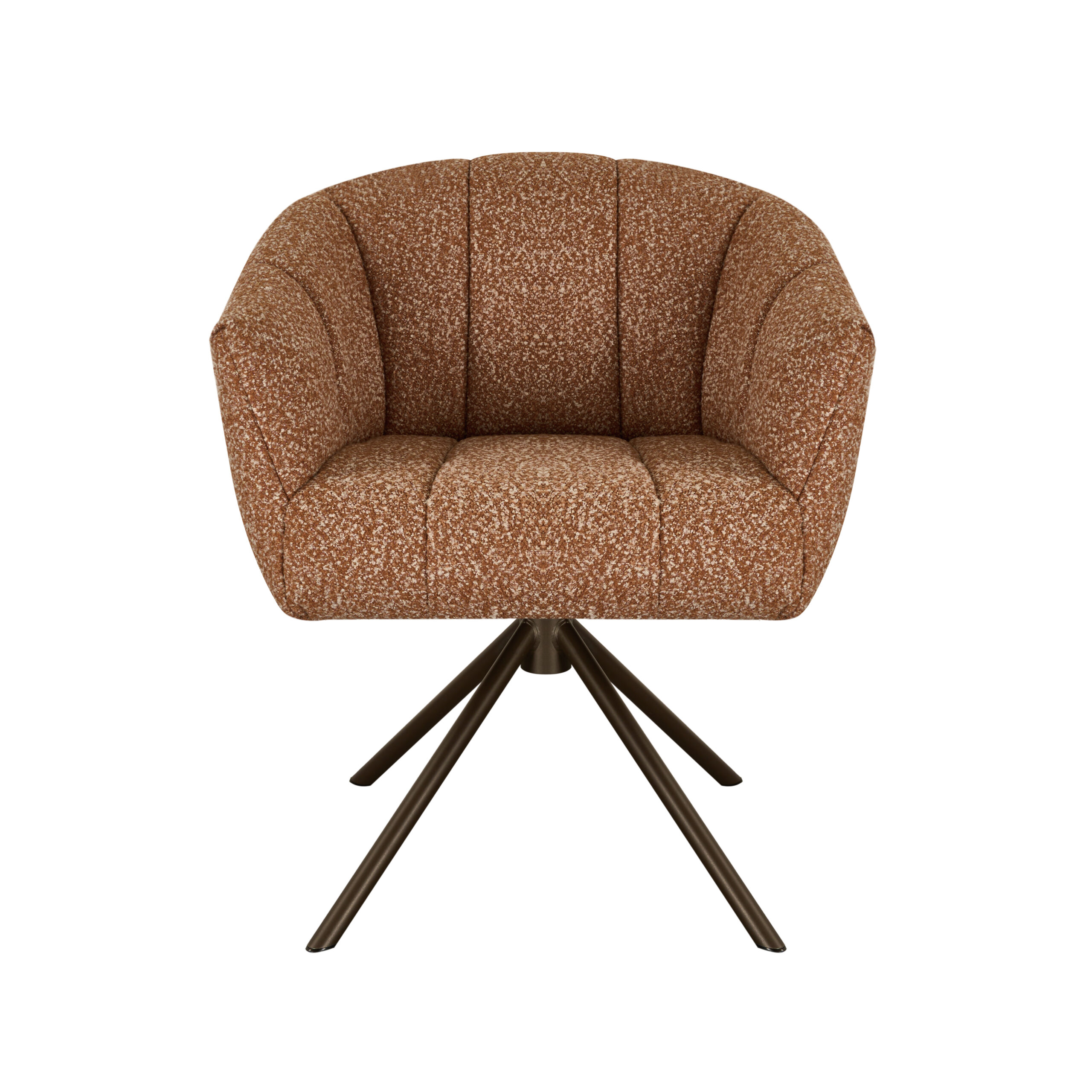 Eetkamerstoel Cloud - terra - metaalkleur anodic brown