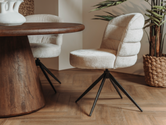 luxe eetkamerstoelen met draaifunctie zonder arm