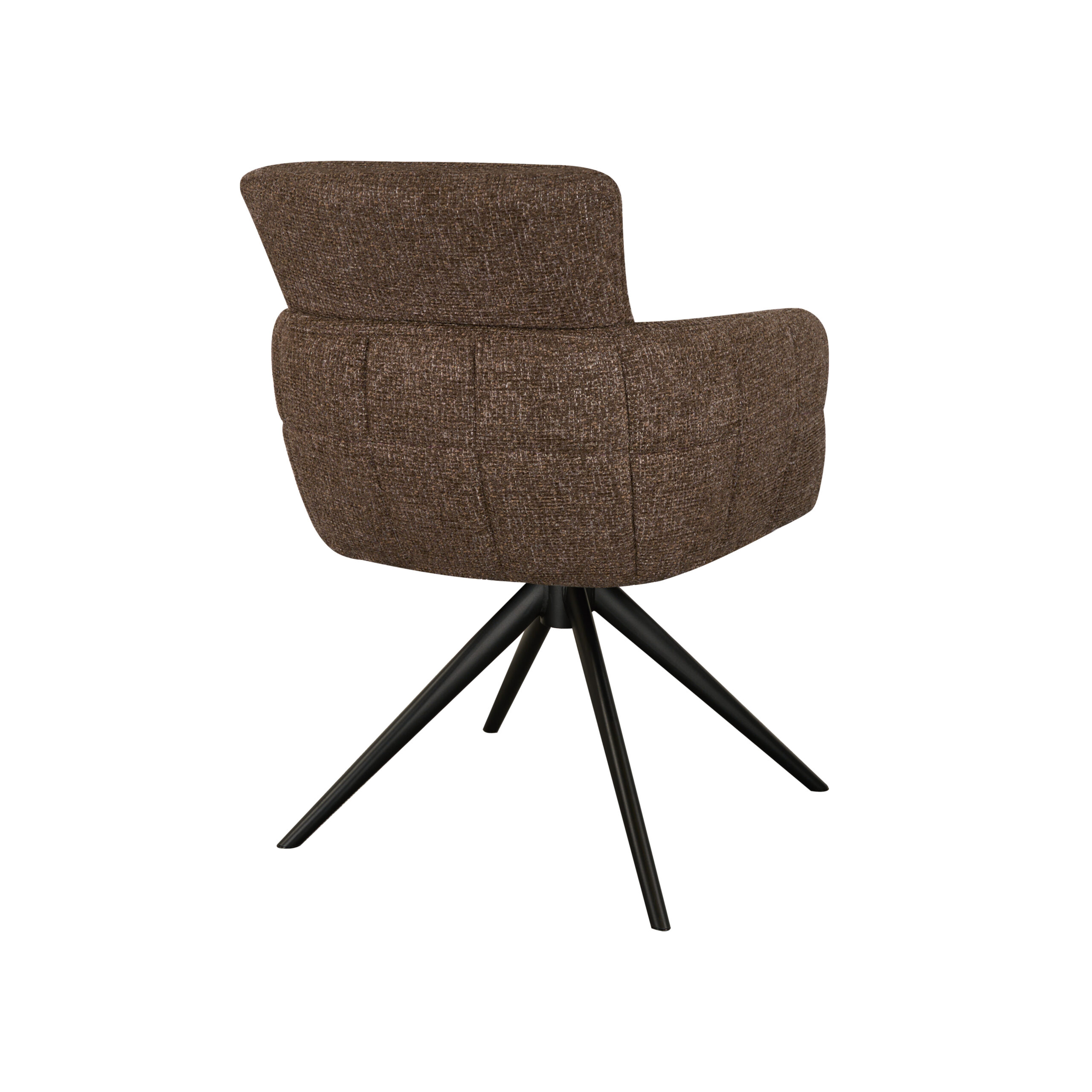 Eetkamerstoel Fay - army - metaalkleur zwart