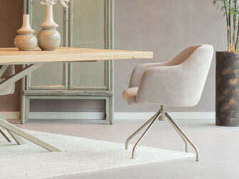 eetkamerstoelen met armleuning zonder wieltjes