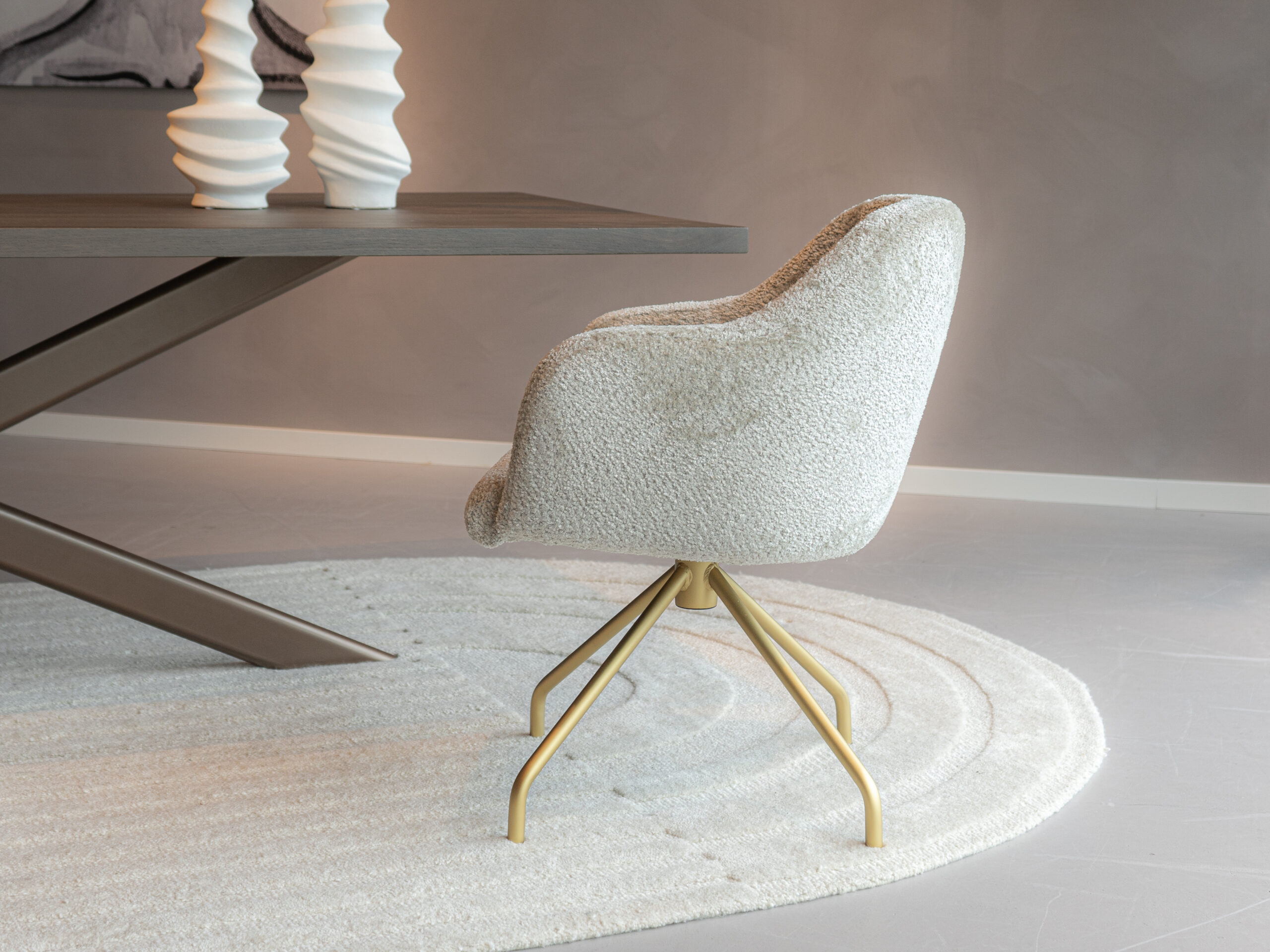 mintgroene eetkamerstoel