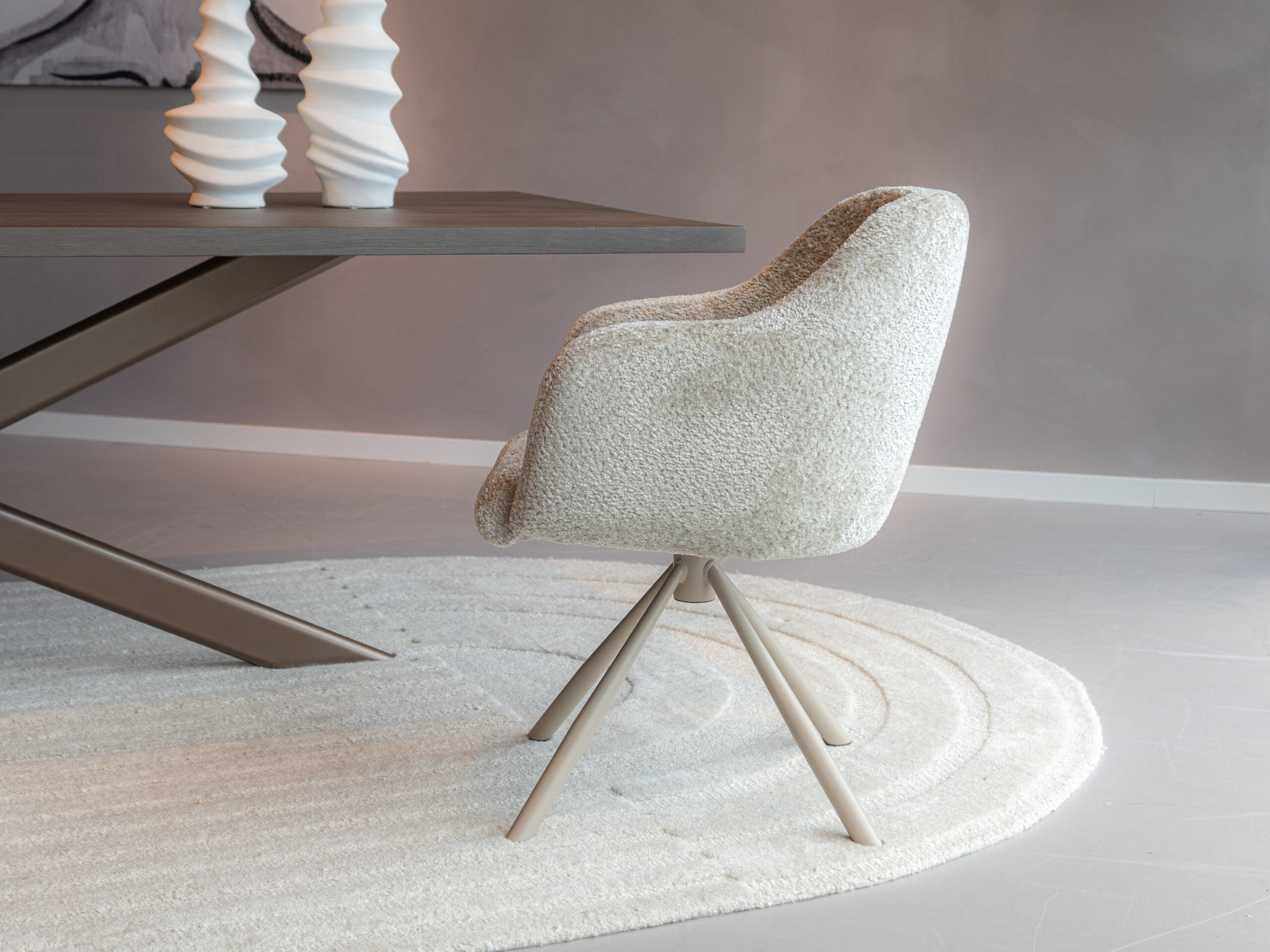 groenige eetkamerstoel