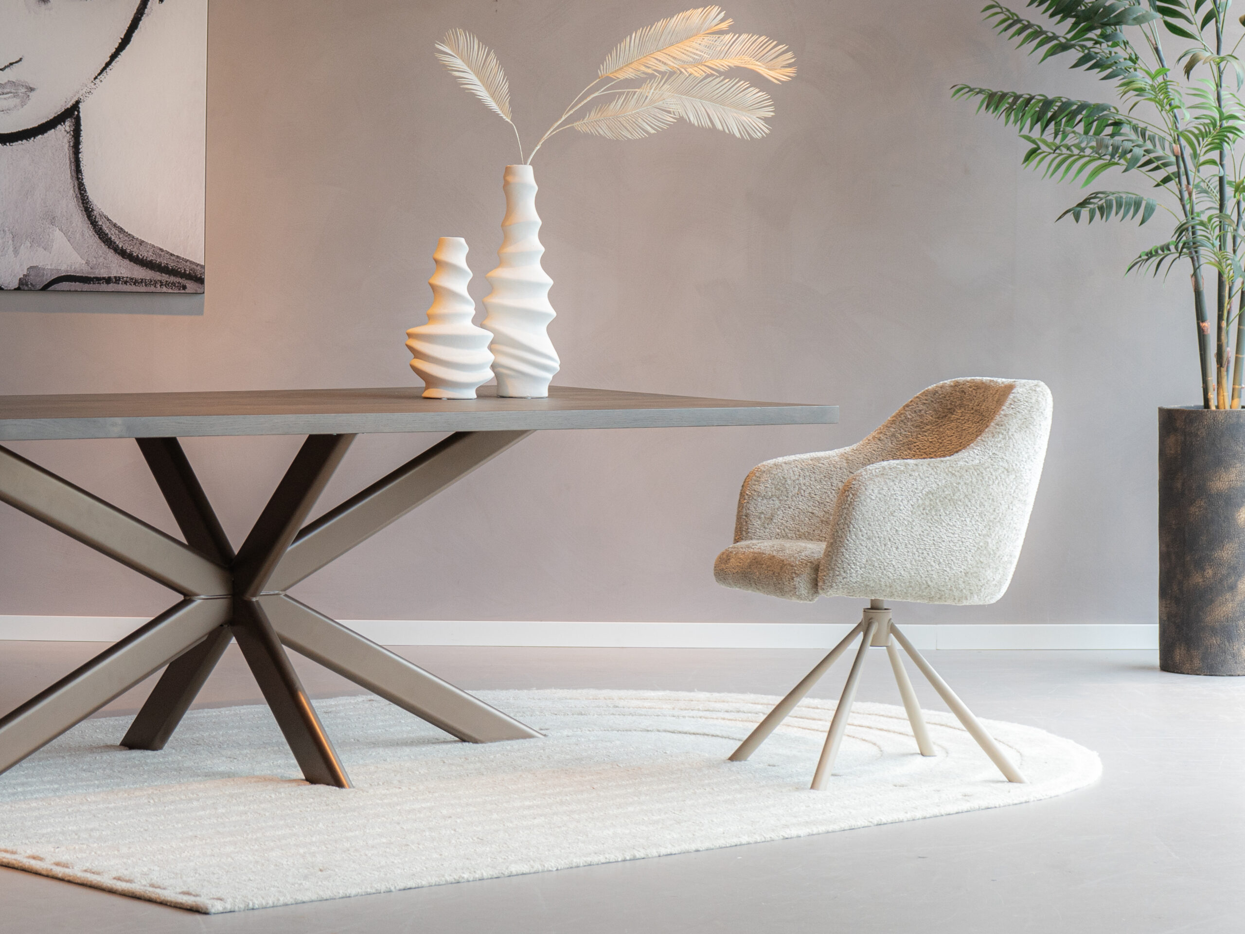 zachte eetkamerstoelen met armleuning