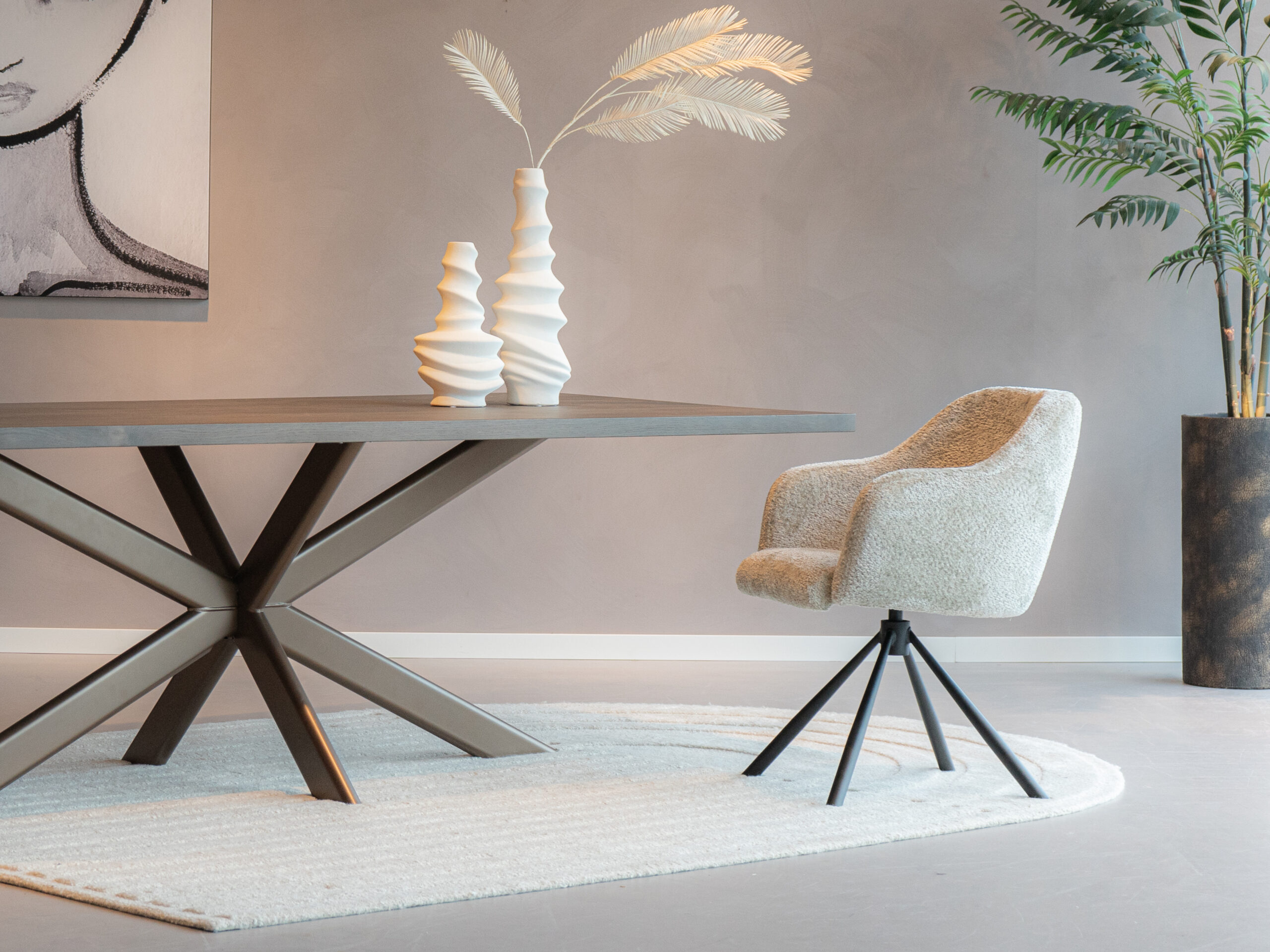 art deco stijl eetkamer stoel