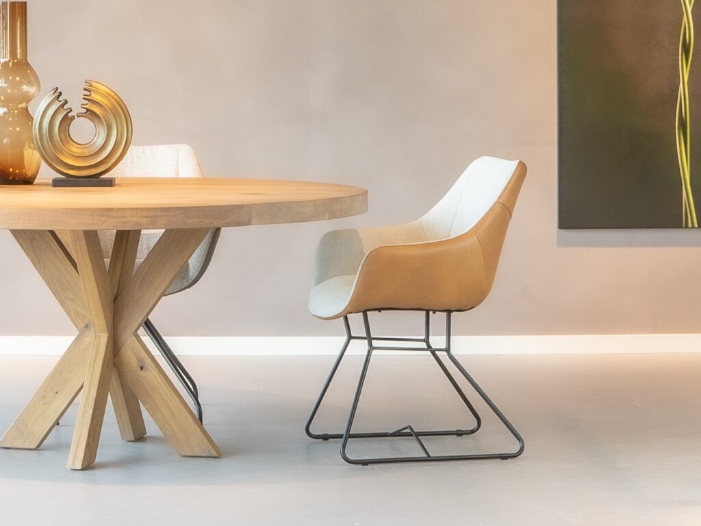 retro eetkamerstoelen rond