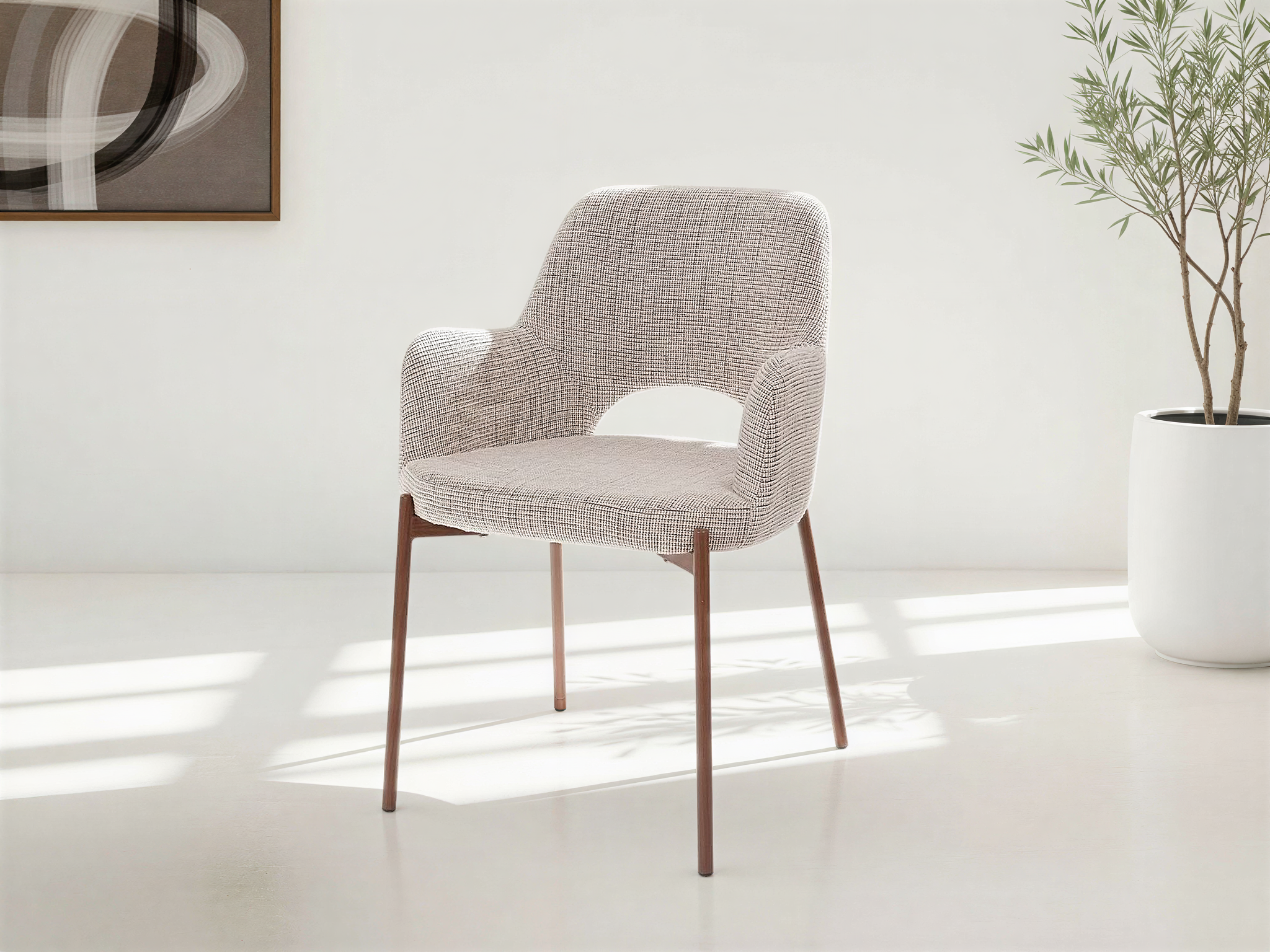 Eetkamerstoel Hamar - Brown