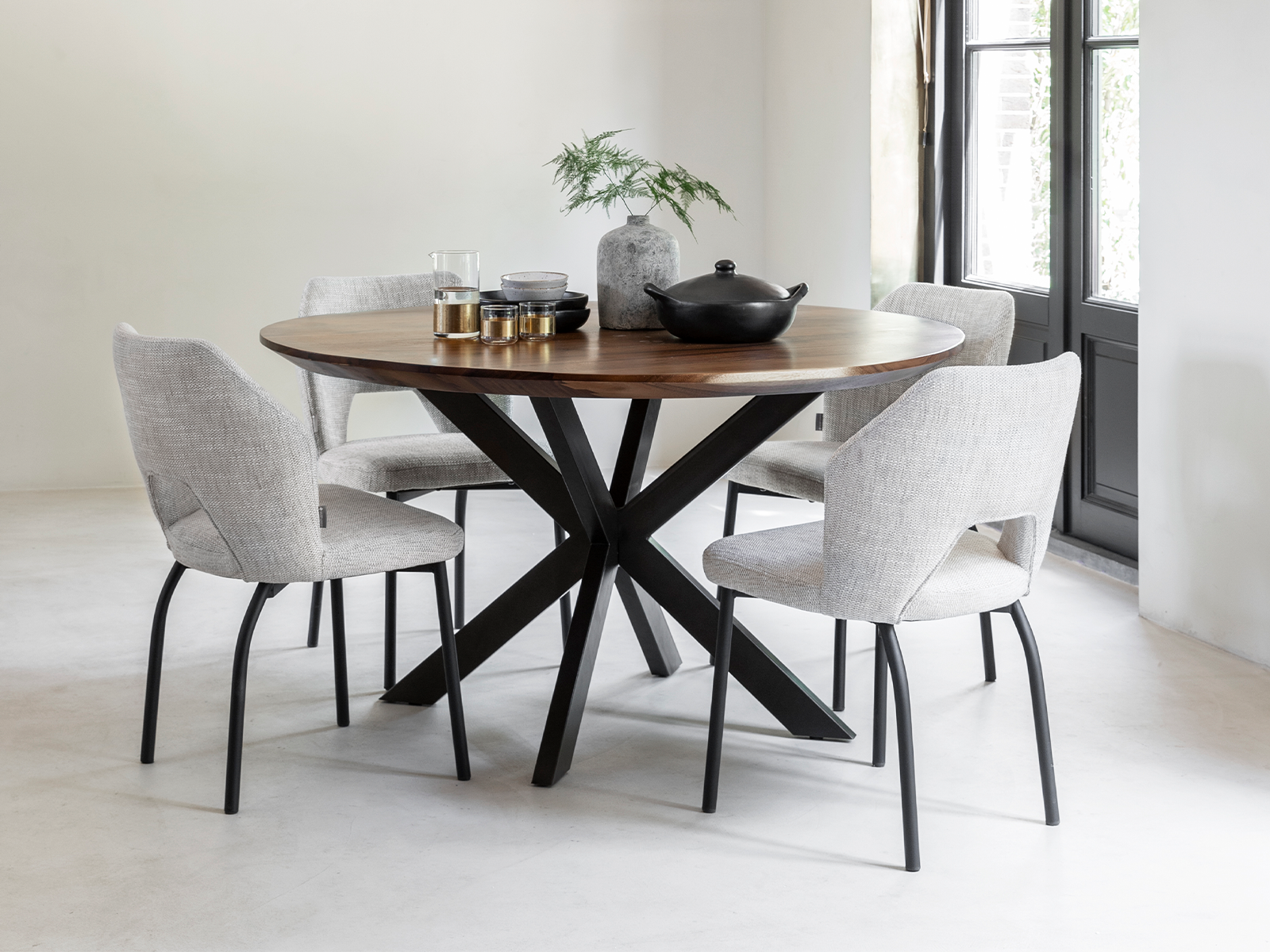 comfortabele eetkamer stoelen