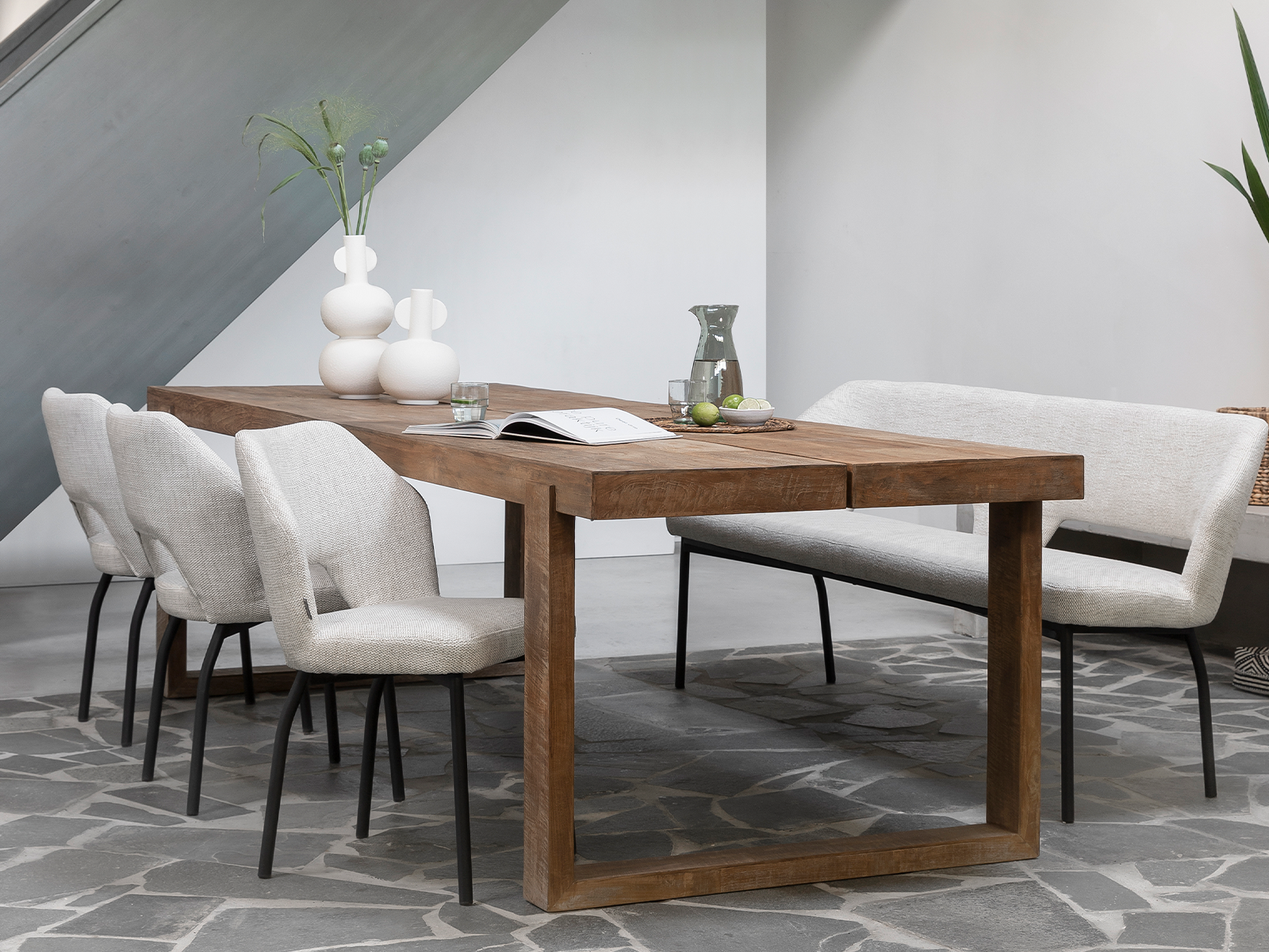 strak design eetkamer stoelen