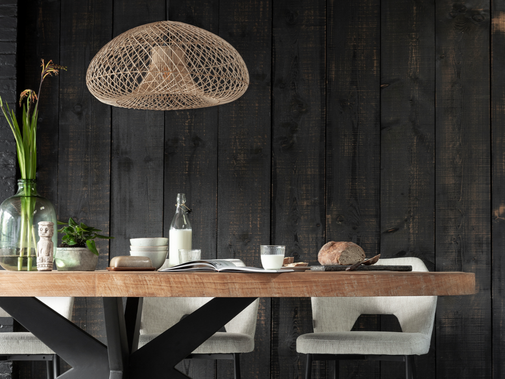 moderne uitstaling eetkamerstoel