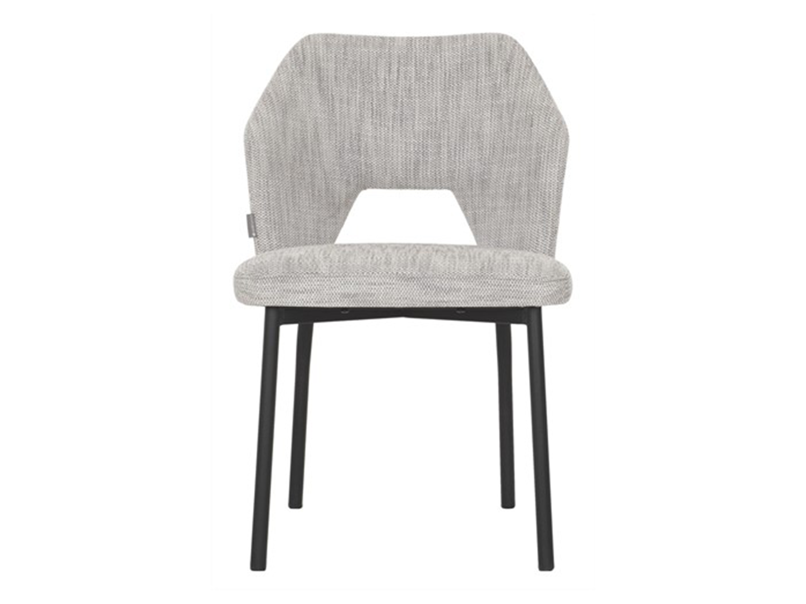 Eetkamerstoel Linnea - polaris stof - lichtgrijs