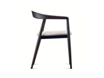 donkerbruine eetkamerstoel