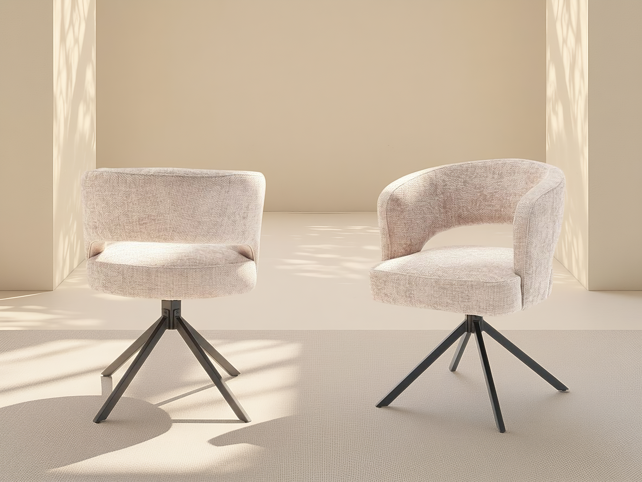 Eetkamerstoel Mura - beige