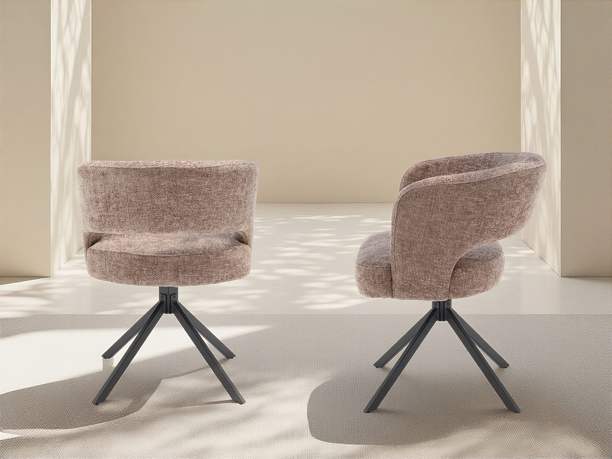 Eetkamerstoel Mura - cappuccino