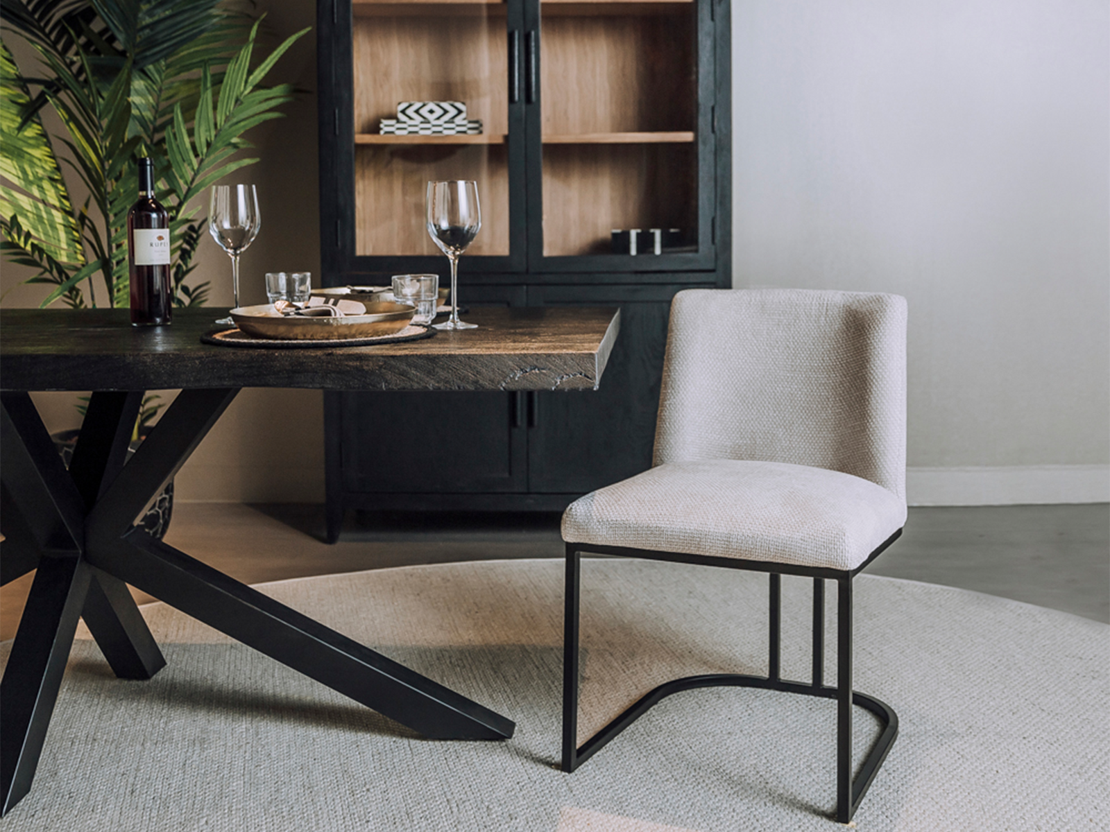 stoel zonder armleuning