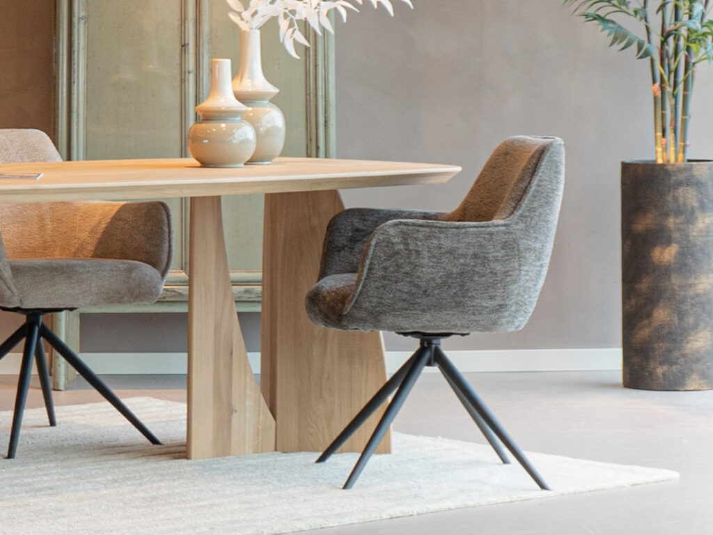 eetkamer stoel met draai functie