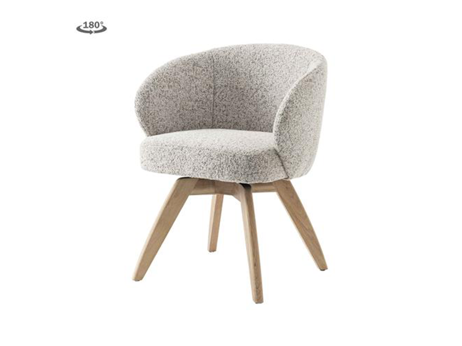 Eetkamerstoel Samos - Beige white