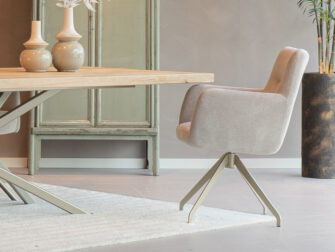 eettafelstoelen in stof mito met auto return