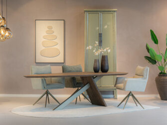 klassieke uitstraling en stevige constructie eetkamerstoel