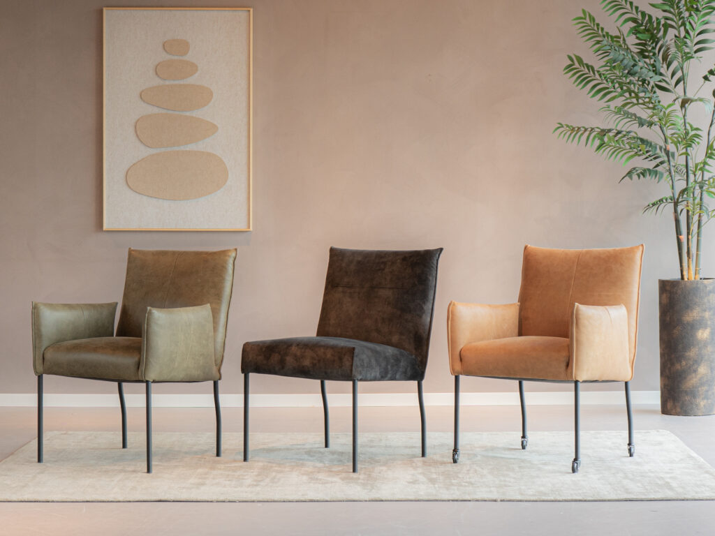 Eetkamerstoelen Enza - set van 3