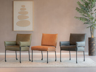 eetkamerstoelen met wielen