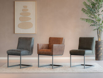 leren eetkamer stoelen